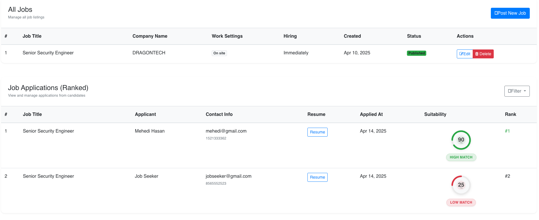 Smart Job Matching App with Django, ML & LLMs: A Deep Dive